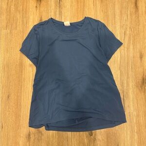 Blue Athleta Short Sleeve
